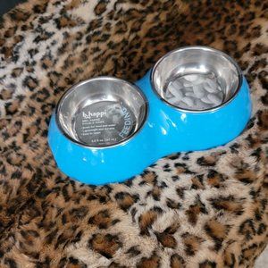 Pet Bowl Set Dog or Cat.. small.. Bran New!!!